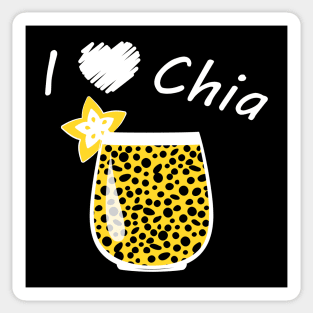 I love Chia Sticker